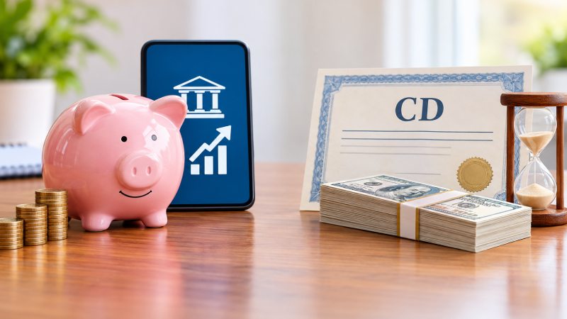 A High-Yield Savings Account or a CD